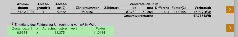 Gasrechnung Beispiel 1