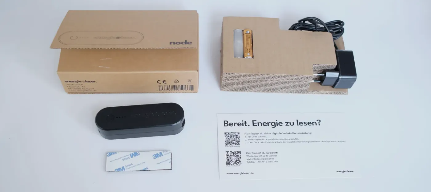 Lieferumfang der energieleser.node