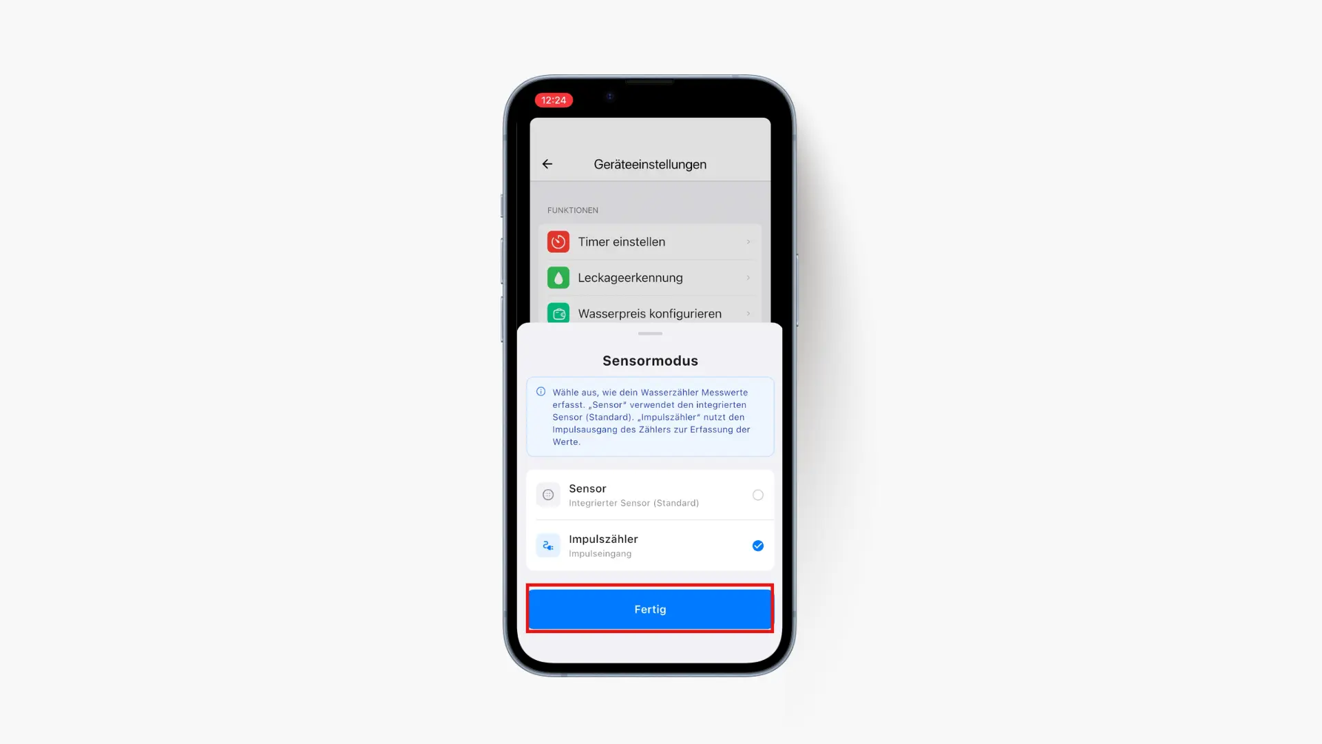 Save setting